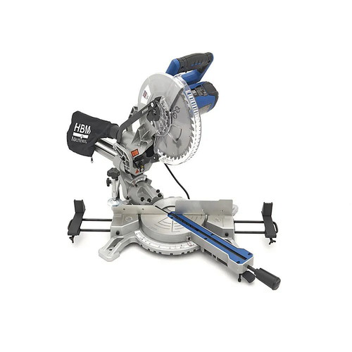 HBM Radial Sliding Miter Saw 254 x 70 mm with Laser 1800W new