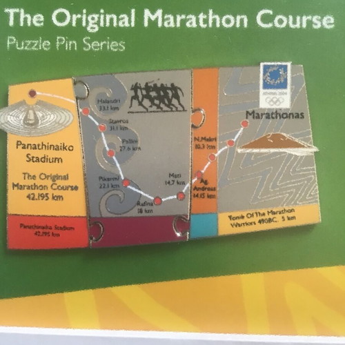 Puzl Pins The Original Marathon Course new, set of 3 pieces
