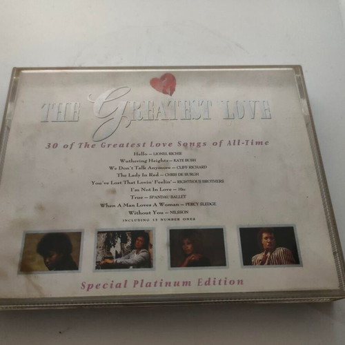 The Greatest Love Double Cassette Special Platinum Edition like new