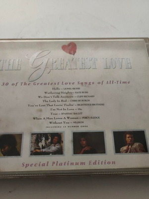 The Greatest Love Double Cassette Special Platinum Edition like new