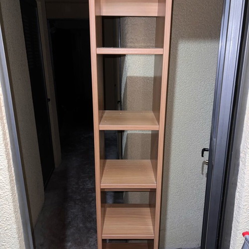 Solid wood bookcase like new