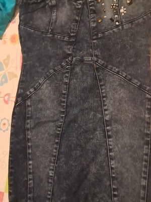 Denim dress Tally Weijl like new, blue, size M