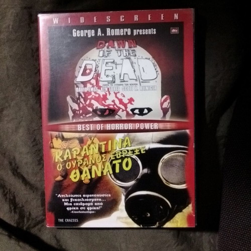 DVD Dawn of the Dead & Quarantine The Sky Rained Death used