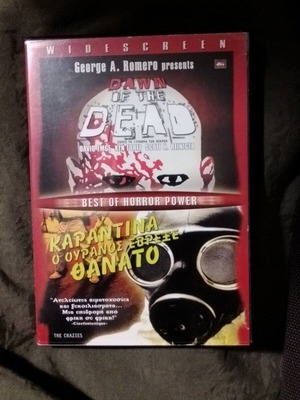 DVD Dawn of the Dead & Quarantine The Sky Rained Death used