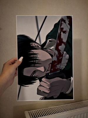 Levi poster A4 on hard shiny paper new