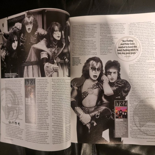 AOR Classic Rock Magazine March 2012 with Kiss feature like new