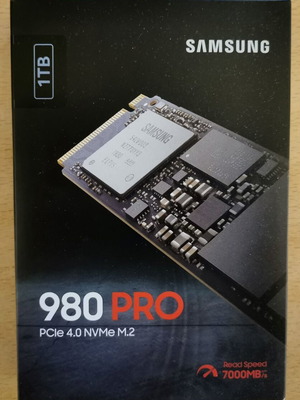 Samsung 980 Pro 1TB SSD M.2 NVMe PCIe 4.0 new, sealed