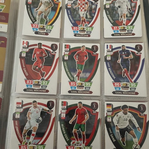 Κάρτες World Cup 2022 καινούργιες, 450+ με 13 μεγάλες limited edition και 8 μικρές