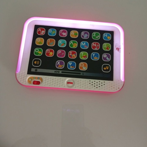 Fisher Price Kids Tablet used with sounds and lights