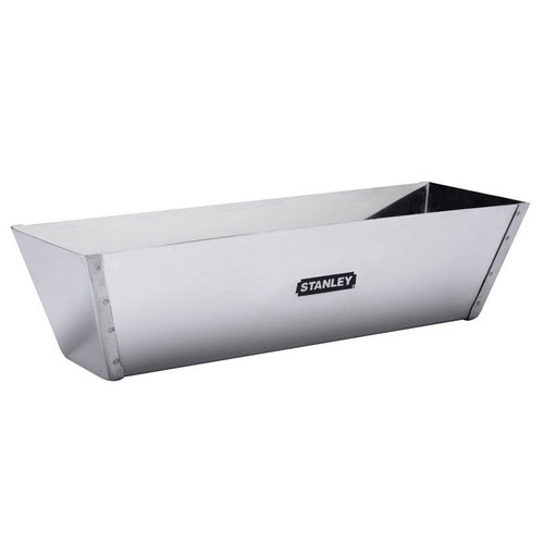 Aluminum plaster container new, stainless steel tray