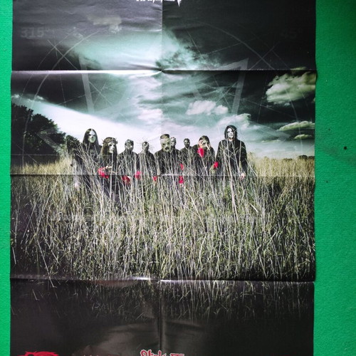 Slipknot Metal Hammer συλλεκτική αφίσα 75×55 εκ. σαν καινούργιο