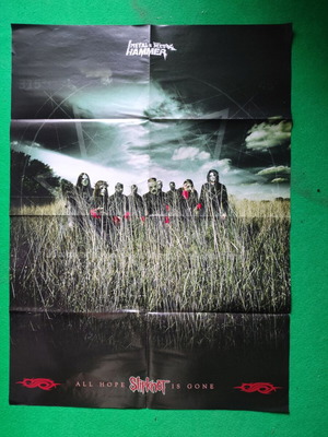 Slipknot Metal Hammer συλλεκτική αφίσα 75×55 εκ. σαν καινούργιο