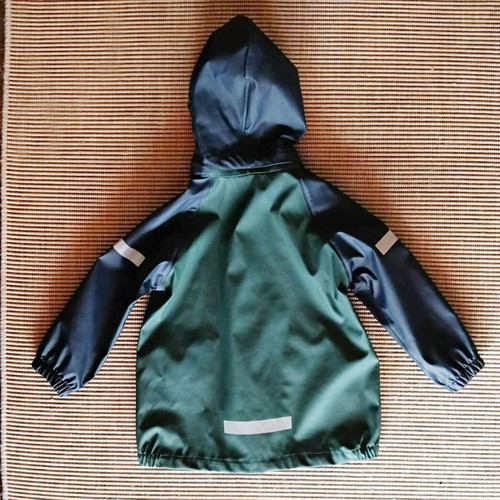 H&M Waterproof Kids Jacket Like New EUR 98-104 Green Black