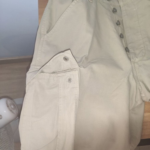 Harley-Davidson vintage canvas cargo shorts beige khaki, like new