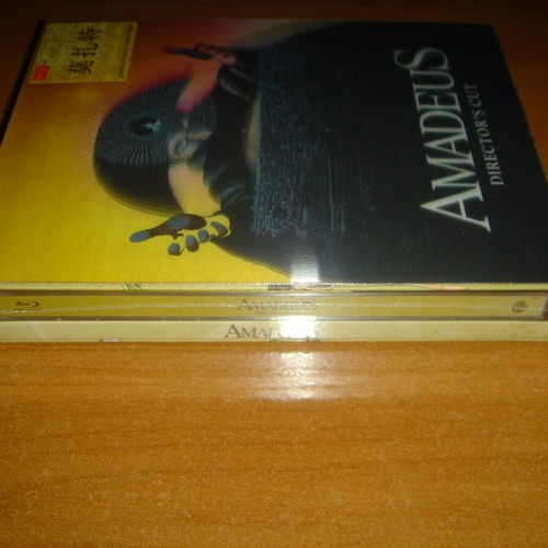 Amadeus Director's Cut Blu-Ray steelbook new with lenticular front cover