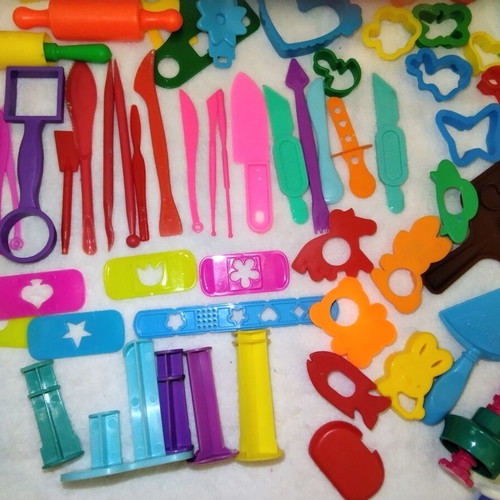 Play-Doh set used, with non-working figure included