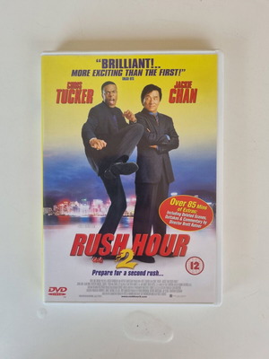 Rush Hour 2 DVD, comedy crime action, subbed