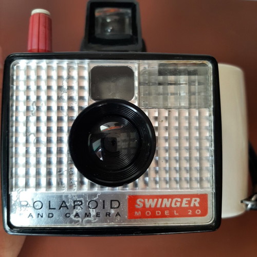 Polaroid Swinger Model 20 camera used, 1960s vintage