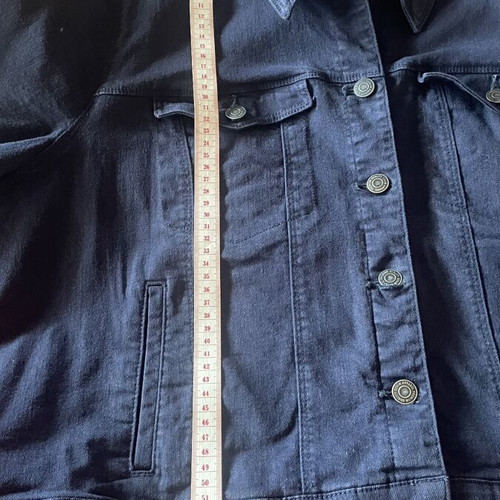 Vero Moda plus size jean jacket like new, dark blue, 6XL