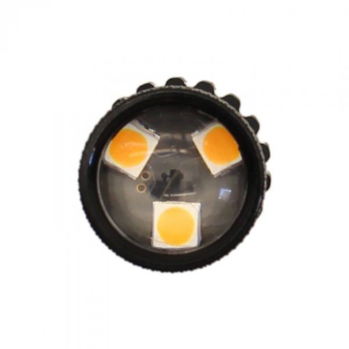 Pair of Monopolar LED Lamps CANBUS 1156 BA15S 30 SMD 12-24V 2500LM Orange OEM New