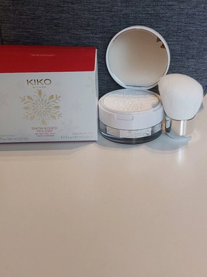 Snow-Kissed Holiday Duo Face Powder Kiko Milano New
