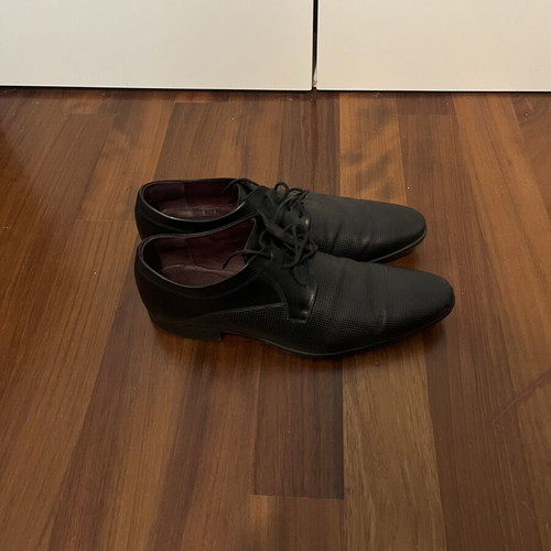 Damiani men's formal shoes size 44 black like new