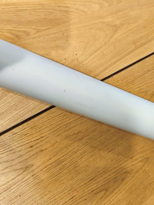 Wall light glass with 4 bulbs for bathroom used