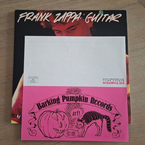 Frank Zappa Guitar double LP vinyl
