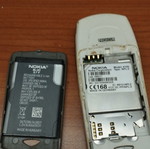 Nokia 6100 used, unknown condition, gray