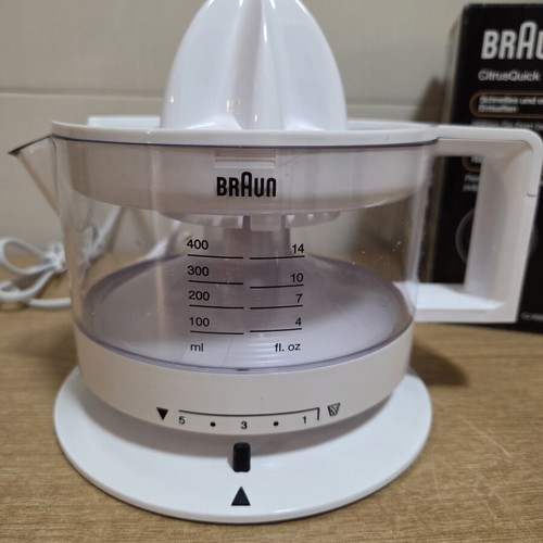 Braun CJ3000 Citrus Juicer 20W, 350ml, new