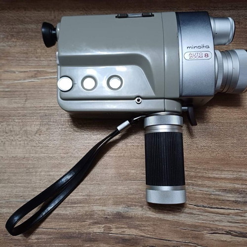 Minolta Auto Zoom 8 Movie Camera used, 1960s