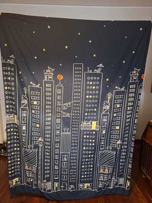 IKEA duvet cover single double-sided 100% cotton like new 150x200 cm