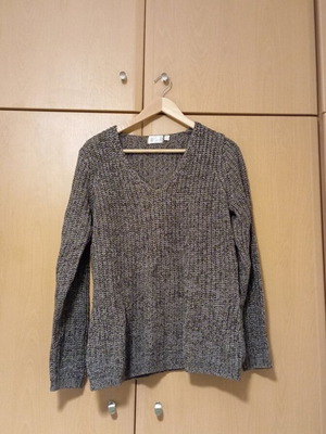 After Slumber women's brown knitted pullover size M like new