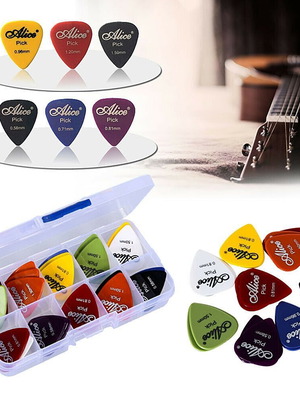 Guitar picks set 40pcs Alice new