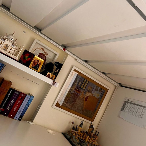 IKEA SMÅSTAD loft bed with desk, drawers and shelves, used