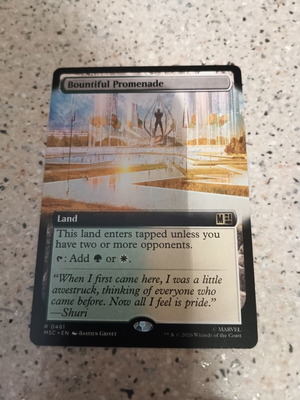 Magic the Gathering Bountiful Promenade κάρτα γης