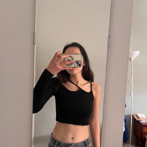 Party top new, black, size M Pull & Bear