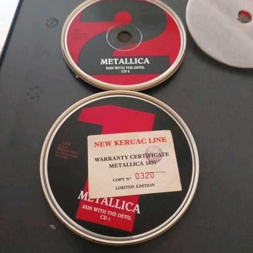 Metallica Live CDs Run With The Devil Limited Edition new