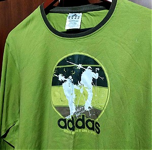 Adidas Μπλουζα πρασινη μακρυμάνικη XXL