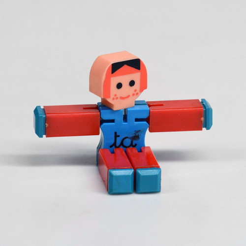 Italian Toy Figure «Ta» used from PA MA TA TO series, 1970s