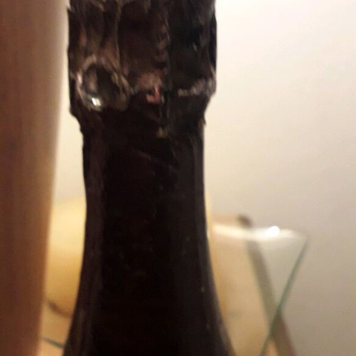 Reims 1979 bottle used with wear and lowered level