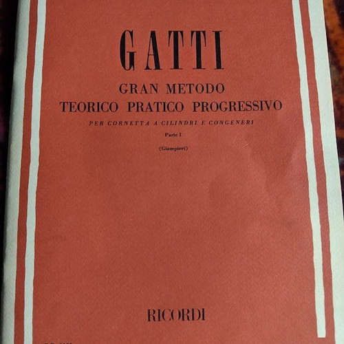 GATTI Trumpet Method I-II-III new, complete series