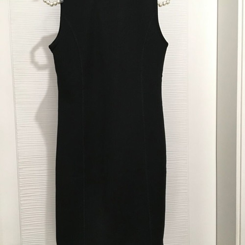 Burberry bandage neoprene mini dress IT40, black