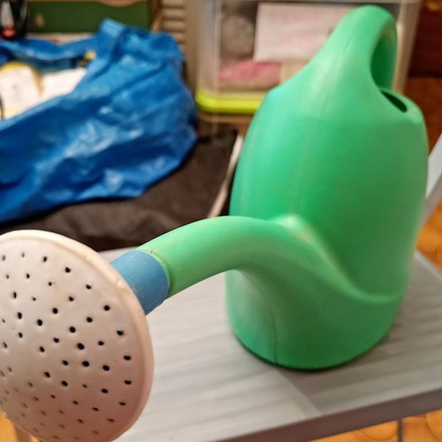 Watering can used, 2 parts, 36.5x20.5 cm