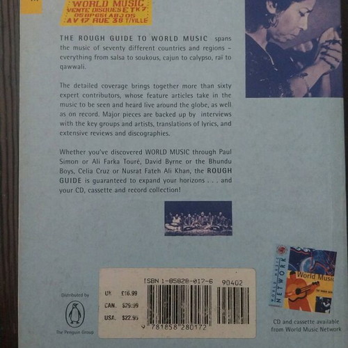 The World Music The Rough Guide book like new