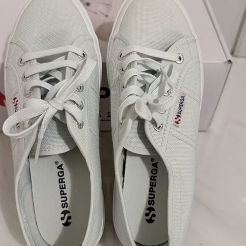 Superga Green LT 2750 Classic sneakers like new, size 38, turquoise