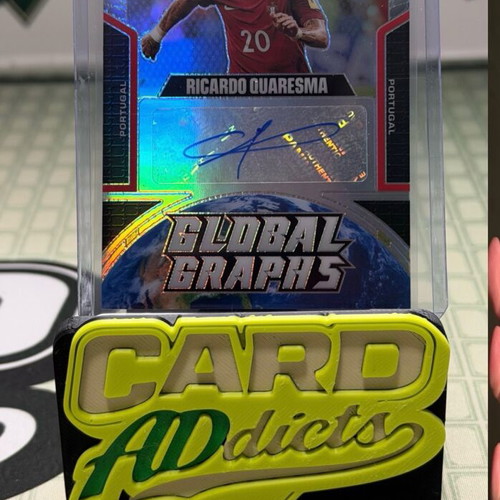 Ricardo Quaresma 2026 Panini Prizm World Cup Soccer Global Auto autograph SP /75 new