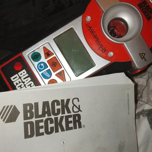 Black & Decker LaserPlus tool used