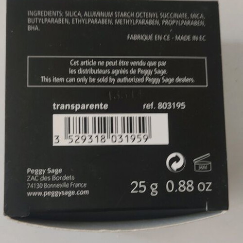 Peggy Sage powder new, loose powder