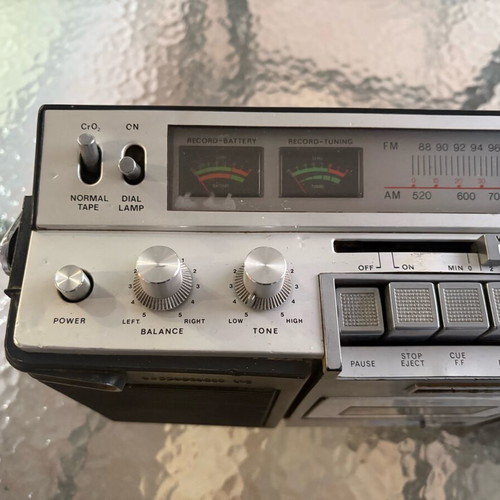 JVC NIVICO RC-717W ραδιοκασετόφωνο μεταχειρισμένο, σπάνιο 1970